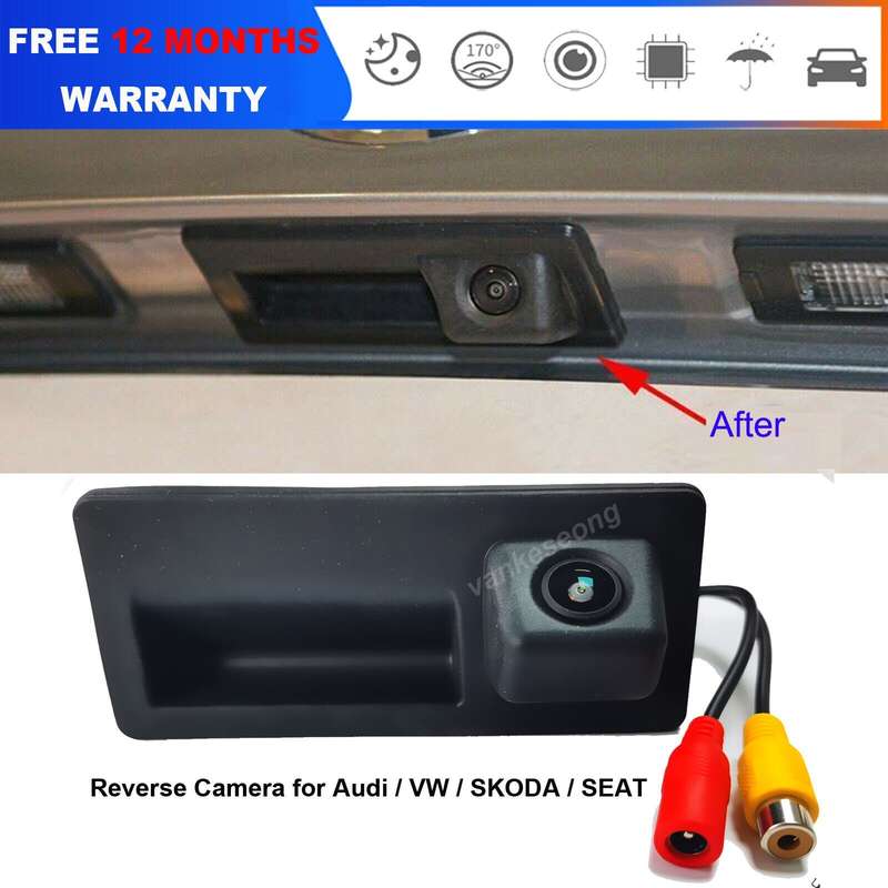 Rear View Camera Griff Auto For Skoda Octavia MK3 Superb B6 Yeti Type 5L