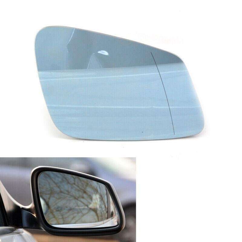 Right Blue Heated Mirror Glass For BMW F10 F01 528i 535 F01 F02 740i E60 10-14