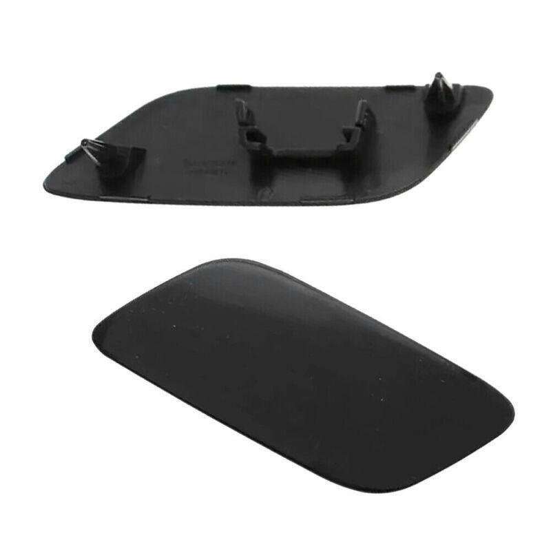 Pair Bumper Headlight Washer Cover Cap For AUDI Q3 2012-2014