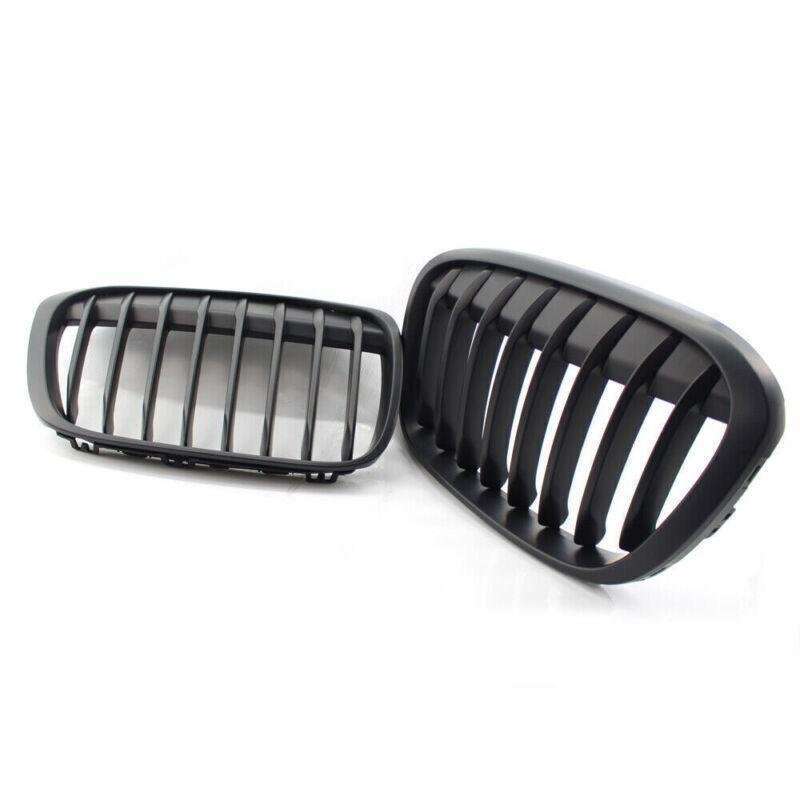 MATTE BLACK Front Grille Fit for BMW F48 F49 X1 X-Series 2016-2017