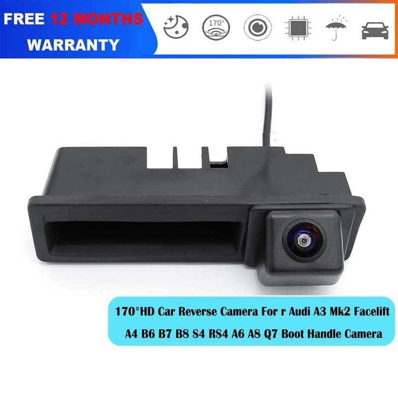 Car Reverse Camera For Audi A4 B7 MK4 B8 A6 C6 A8 MK2 170 CCD Reversing Camera