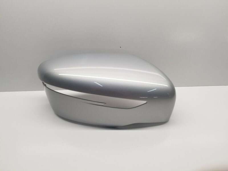 1x Side Mirror Cover Cap Fit For 2017-2022 Nissan Rogue Sport Right Side Silver