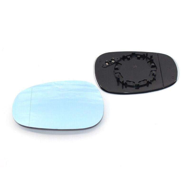 2X/Set Fit for BMW E90 E92 09-11 LCI Rearview Wing Mirror Blue Heated Blind Spot