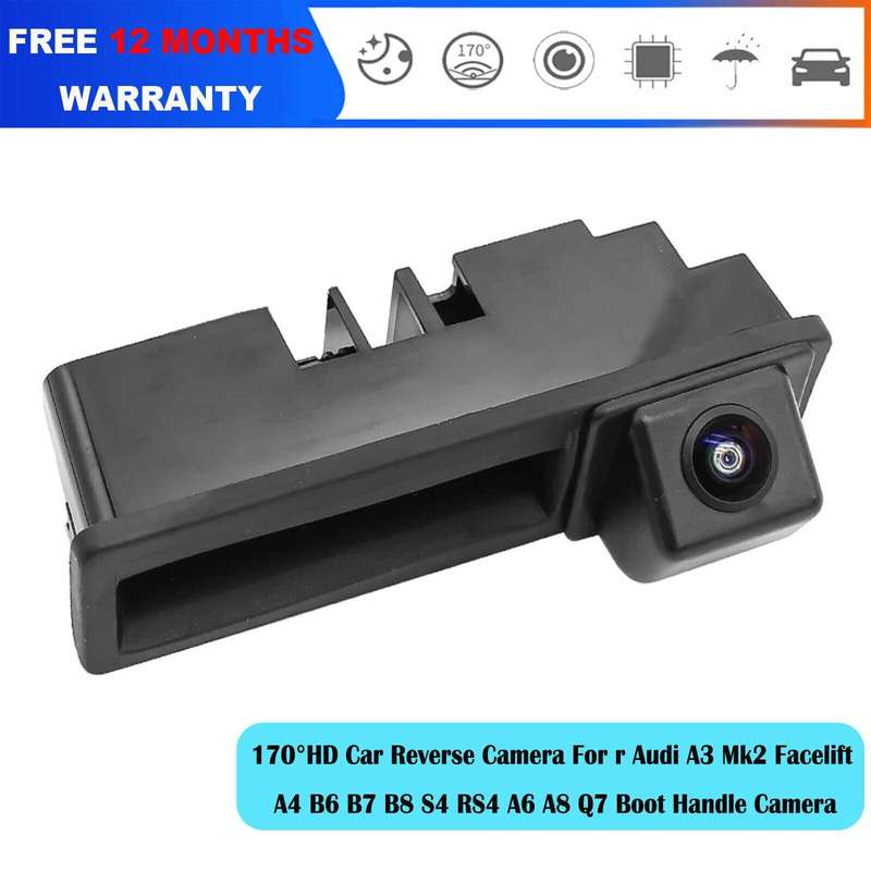 HD Auto Rear View Camera For Audi A4 MK2 B6 MK3 B7 MK4 B8 A6 C6 4F