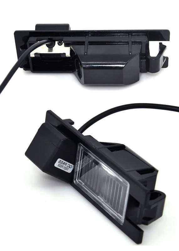 Car Rear Reverse Camera For Vauxhall Corsa D VXR C E Combo SR Number Plate Light