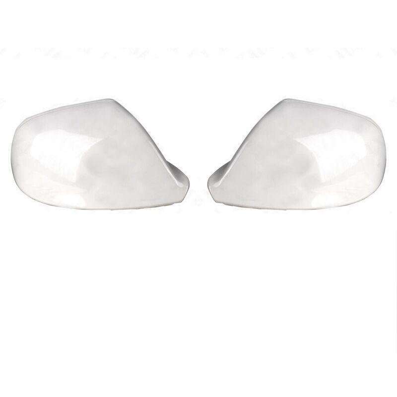 Pair Door Wing Rearview Mirror Cover Shell Cap For Audi Q5 2009-2015 Q7 07-15