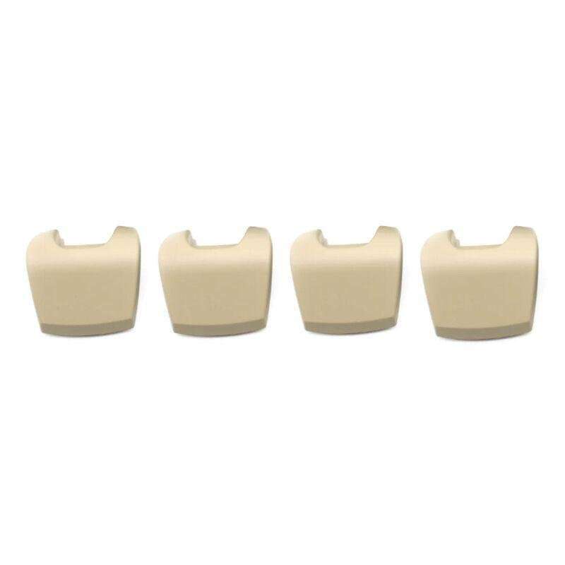 4x Car Rear Seat Rail Front Covers For BMW X5 E70 07-13 X5 F15 14-18 Light Beige