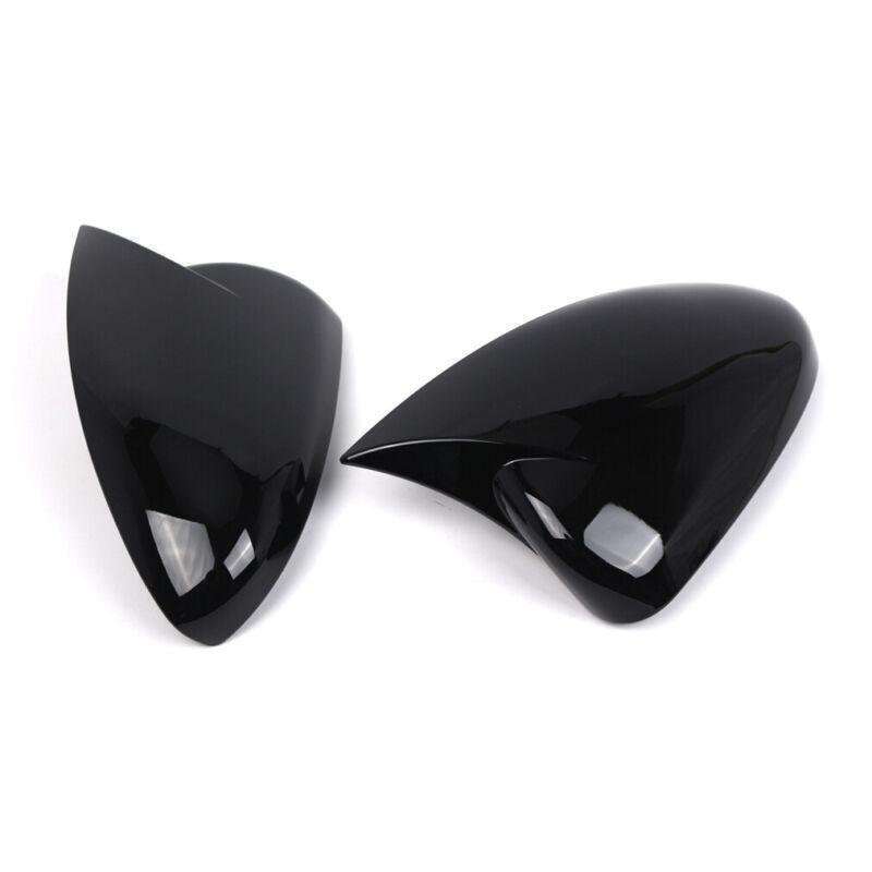 2x Rear View Wing Mirror Cover Caps For Chevrolet Cruze 2009-2015 Gloss Black