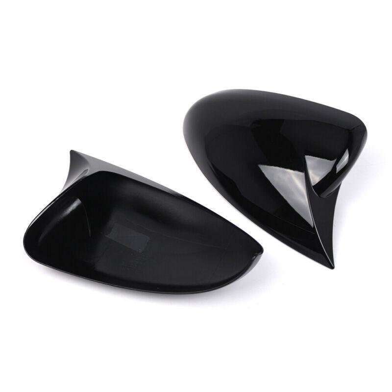 2x Rear View Wing Mirror Cover Caps For Chevrolet Cruze 2009-2015 Gloss Black