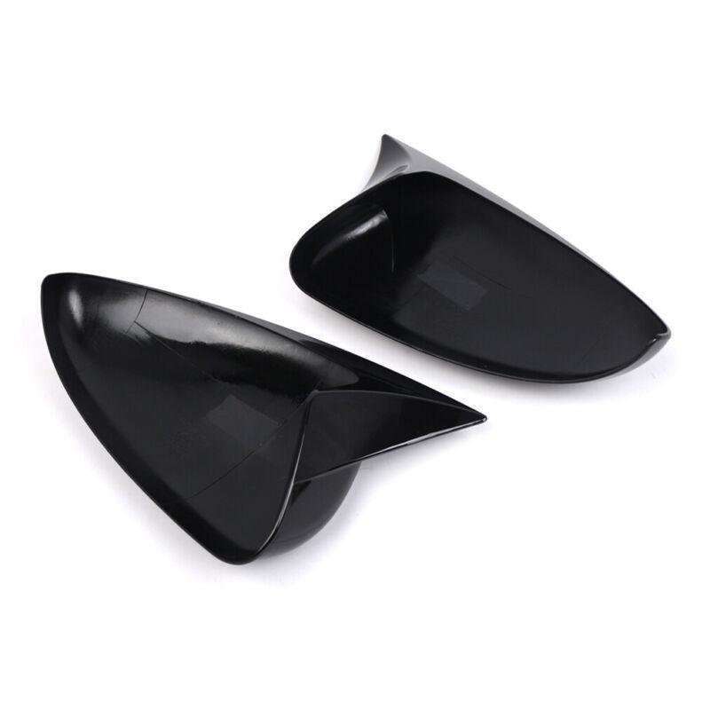 2x Rear View Wing Mirror Cover Caps For Chevrolet Cruze 2009-2015 Gloss Black