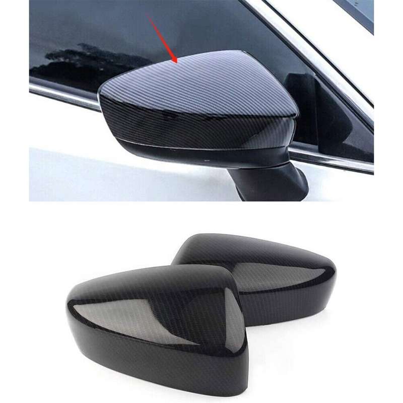 For Mazda 6 Atenza 2014-2017 Carbon Fiber Side Door Rearview Mirror Cover cap