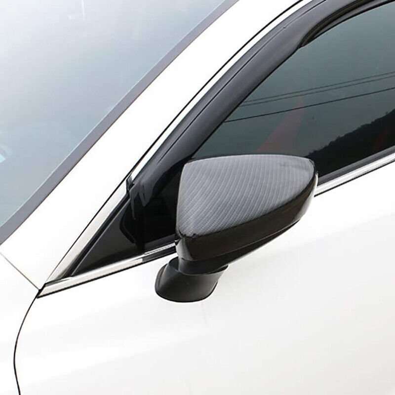 For Mazda 6 Atenza 2014-2017 Carbon Fiber Side Door Rearview Mirror Cover cap
