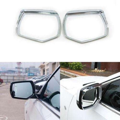 Fit For Cadillac CT6 2016-2020 ABS Chrome Rear View Side Door Mirror Frame Cover