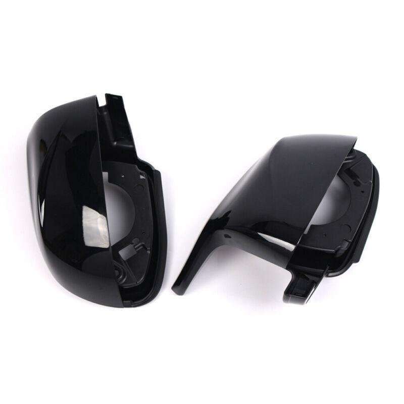 Gloss Black Side Wing Mirror Cover Caps For BMW X3 X4 X5 X6 X7 X3M X4M X5M X6M