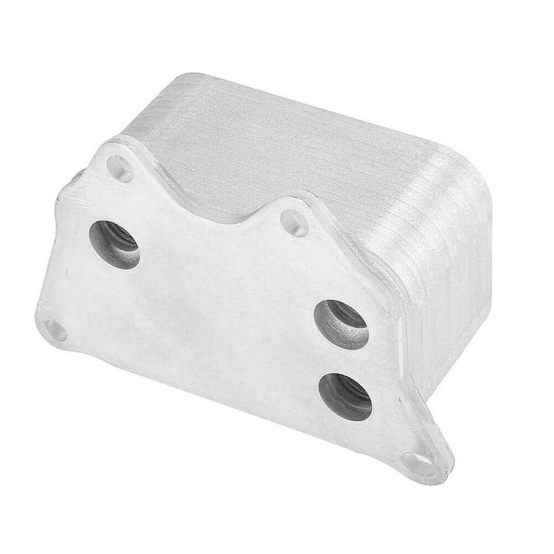 Engine Oil Cooler 06J117021D For AUDI A4 SEAT SKODA Octavia VW Passat
