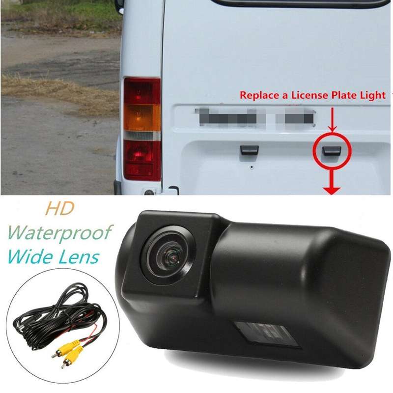 Auto Rear View Camera For Ford Transit MK7 Connect MK1 Facelift Courier