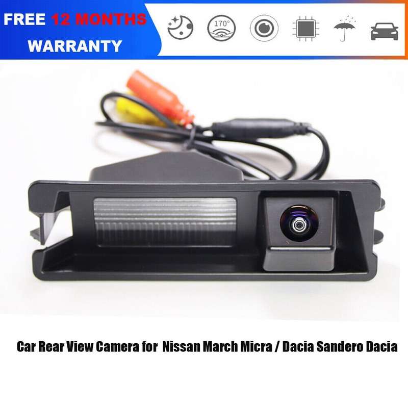 HD CCD Auto Rear View Camera For Nissan March Micra K12 K13