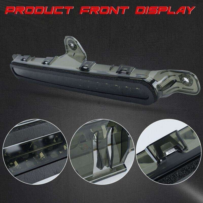 Full LED 3RD Third Brake Lights Black For Ford Mustang 2010 2011 2012 2013 2014