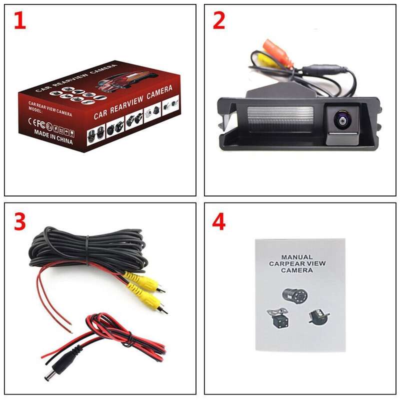 HD CCD Auto Rear View Camera For Nissan March Micra K12 K13