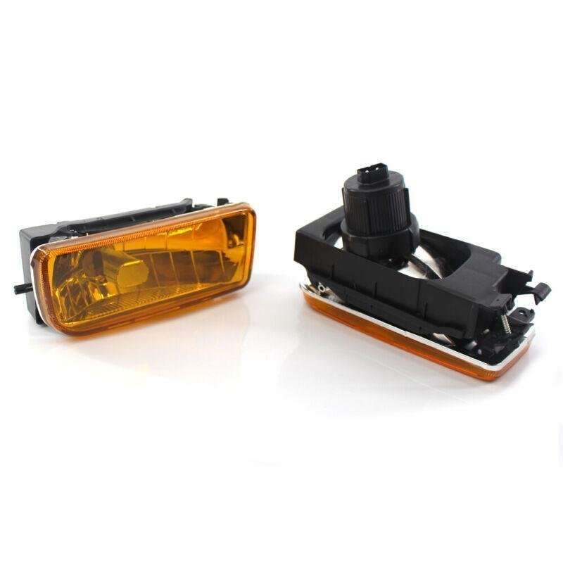 For 1992-1998 BMW E36 3 SERIES REPLACEMENT FOG LIGHTS LAMPS CRYSTAL YELLOW LENS