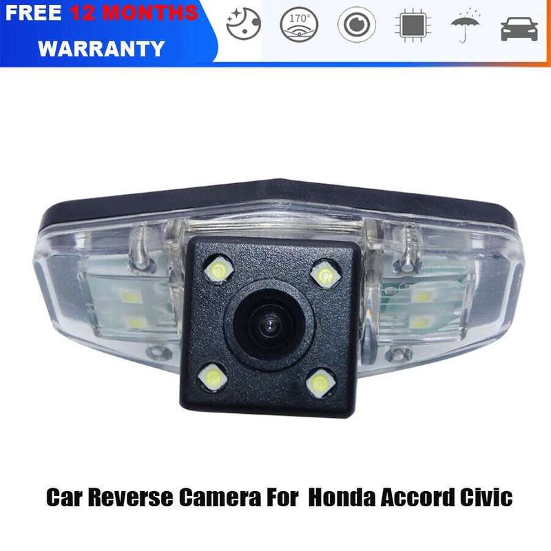 CCD Car Reverse Parking Camera For Honda Accord IV V VII Civic 170°Rear View Cam