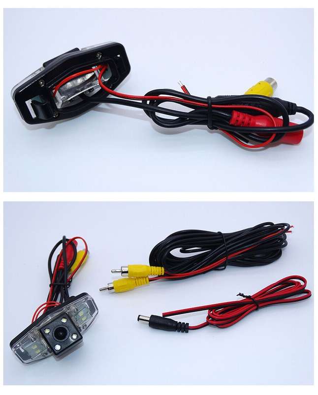CCD Car Reverse Parking Camera For Honda Accord IV V VII Civic 170°Rear View Cam