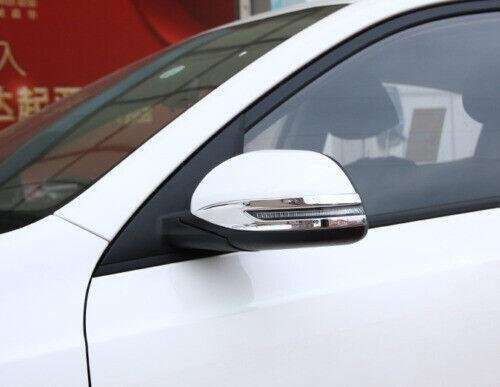 For Kia Forte 2018-2020 Stainless Steel Car Rearview Mirror Decor Cover Trim