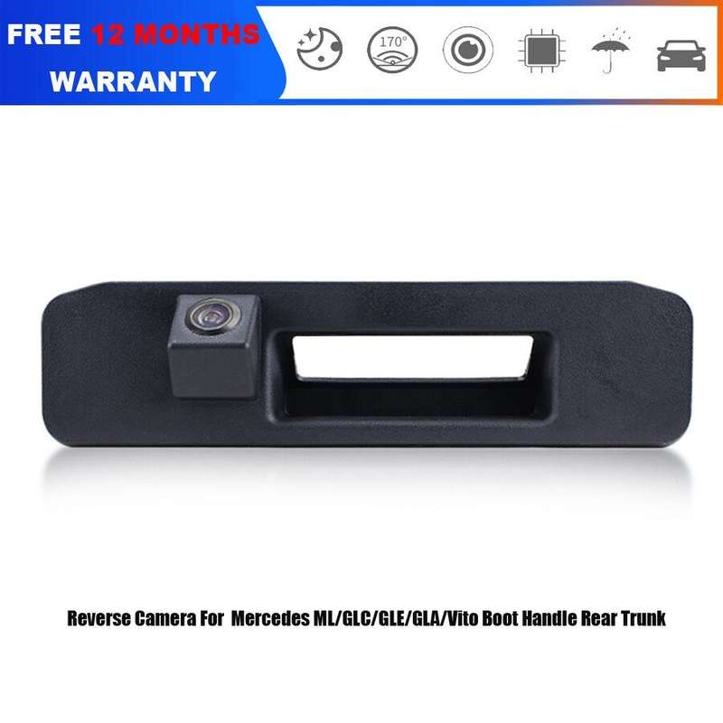 Car Rear View Parking Camera For Mercedes GLE-Class W167 X253 Boot Handle Trunk