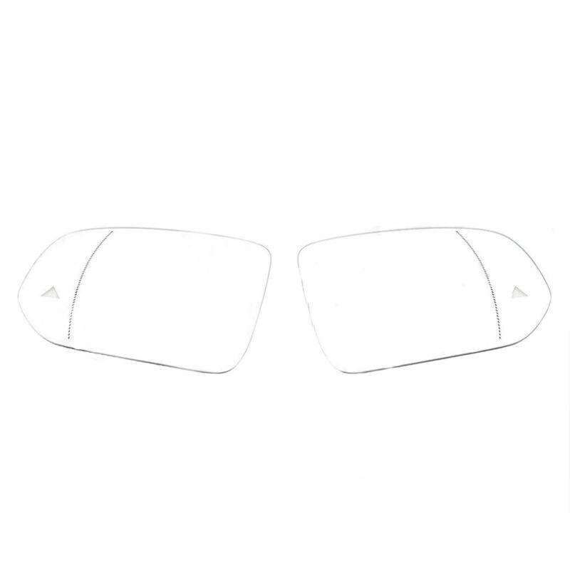Blind Spot View Mirror Glass For Mercedes Benz W167 X167 W463 2019-2022 Pair