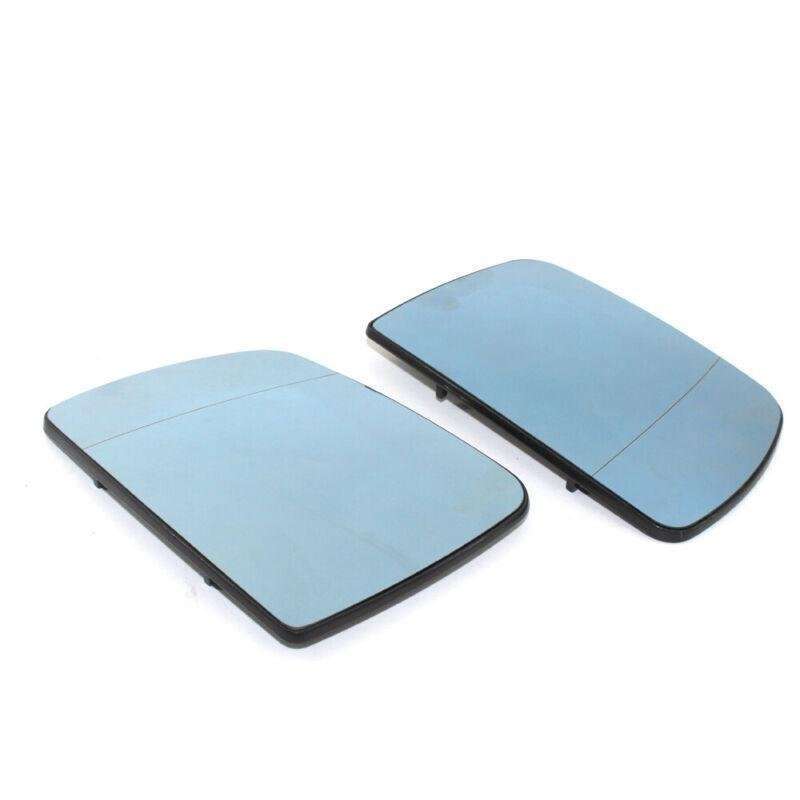 Pair of Car Door Wing Mirror Glass Heated Anti Blind Fit for BMW X5 E53 99-06