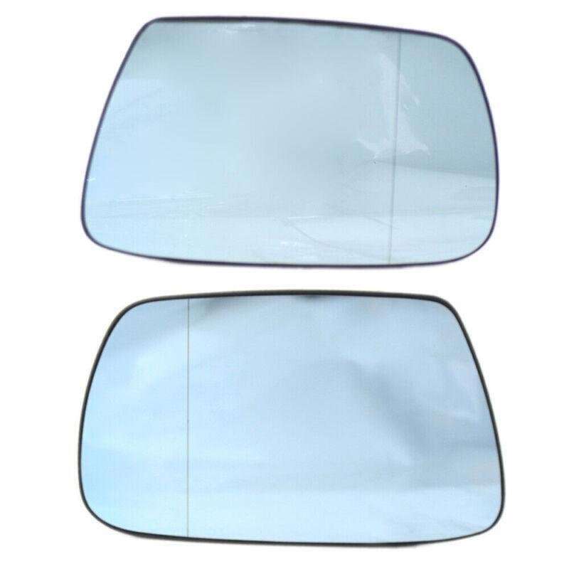 Left &amp; Right Side Blue HEATED Car Mirror Glass For Jeep Grand Cherokee 2005-2010