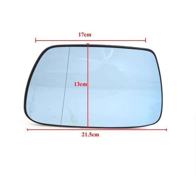 Left &amp; Right Side Blue HEATED Car Mirror Glass For Jeep Grand Cherokee 2005-2010