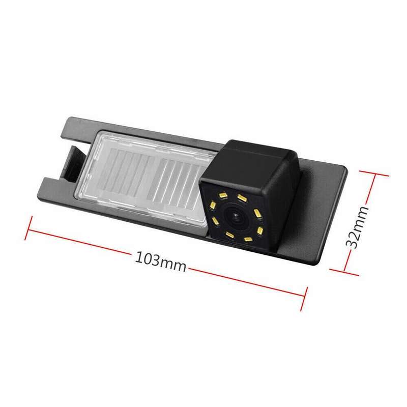 8LED CCD Auto Rear View Camera For Fiat 500L Bravo Doblo rande Punt Marea Multipla