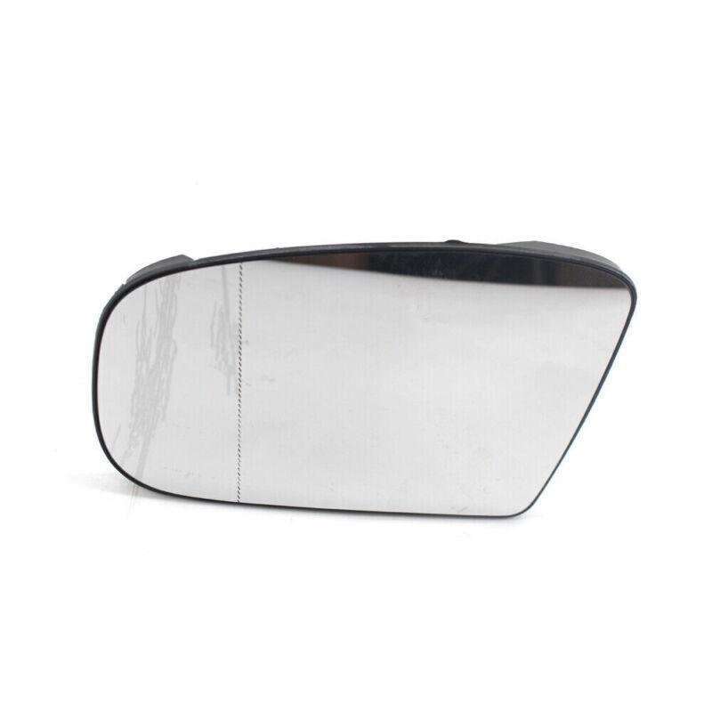 Left Side Heated Door Mirror Glass with Plate For Mercedes-Benz W220 1999-2002