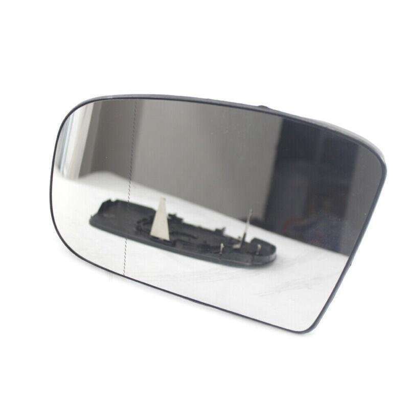 Left Side Heated Door Mirror Glass with Plate For Mercedes-Benz W220 1999-2002