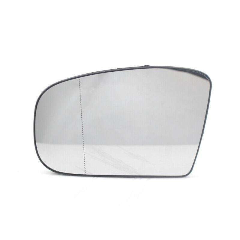 Pair of Heated Door Mirror Glass with Plate For Mercedes-Benz W220 1999-2002