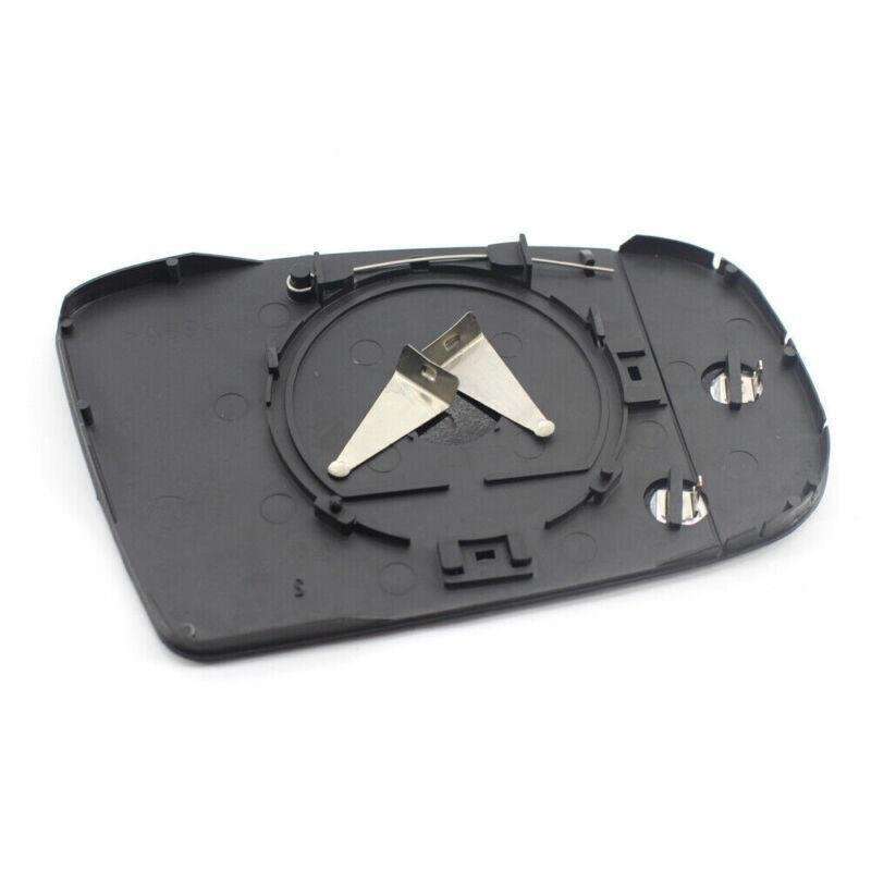 Pair of Heated Door Mirror Glass with Plate For Mercedes-Benz W220 1999-2002