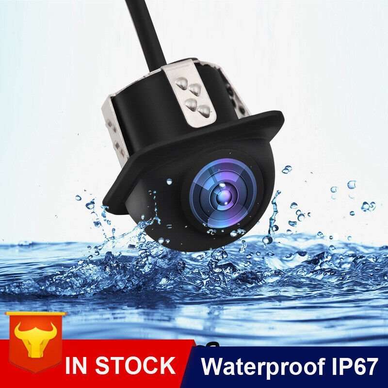 170° HD Rear View Camera Parking Sensor Camera Night Vision Mini Car Car Waterproof