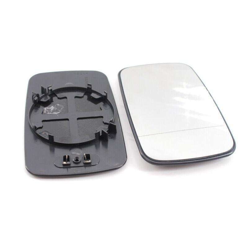Pair View Split Heated Mirror White Glass Fit for BMW E39/E46 99-05 Pair Sedan
