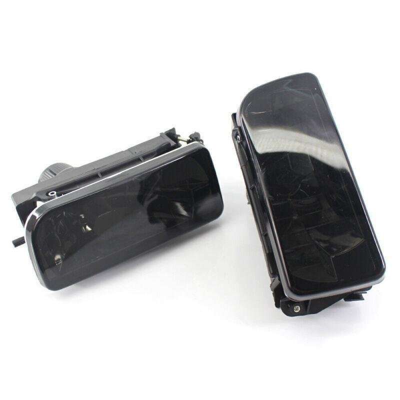 For 1992-1998 BMW E36 3 SERIES REPLACEMENT FOG LIGHTS LAMPS CRYSTAL BLACK LENS