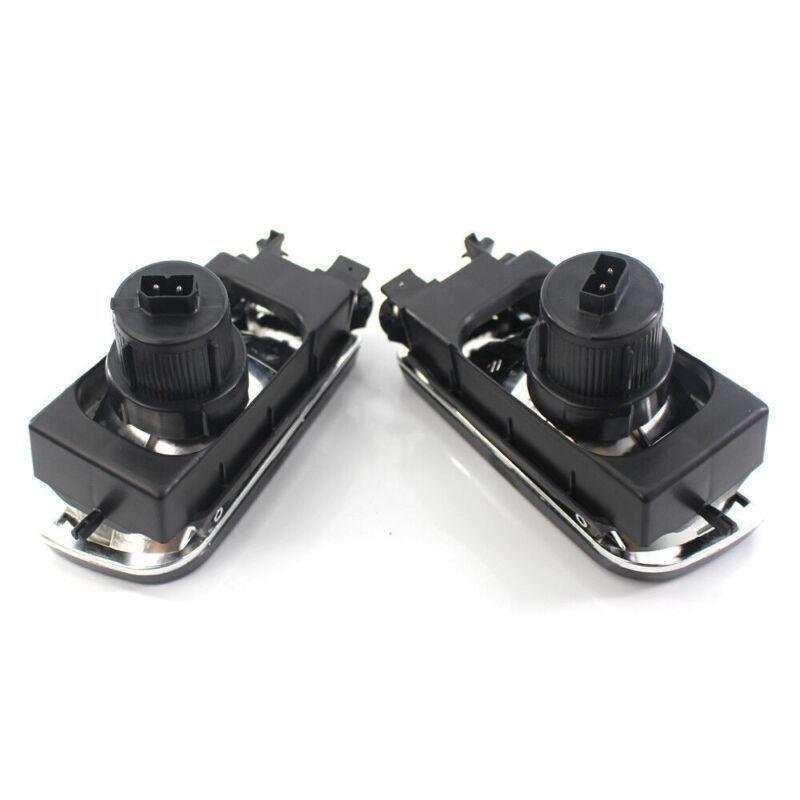For 1992-1998 BMW E36 3 SERIES REPLACEMENT FOG LIGHTS LAMPS CRYSTAL BLACK LENS