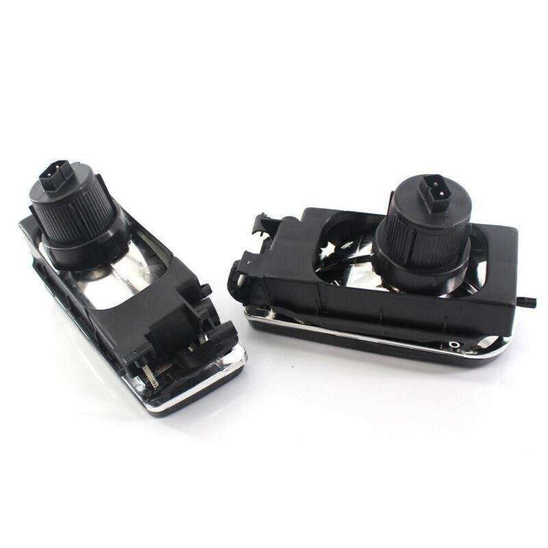 For 1992-1998 BMW E36 3 SERIES REPLACEMENT FOG LIGHTS LAMPS CRYSTAL BLACK LENS