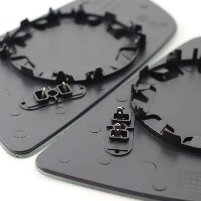 Pair of Review Mirror Glass Heated Anti Blind Spot 6 AC fit for BMW E60 E63 E64