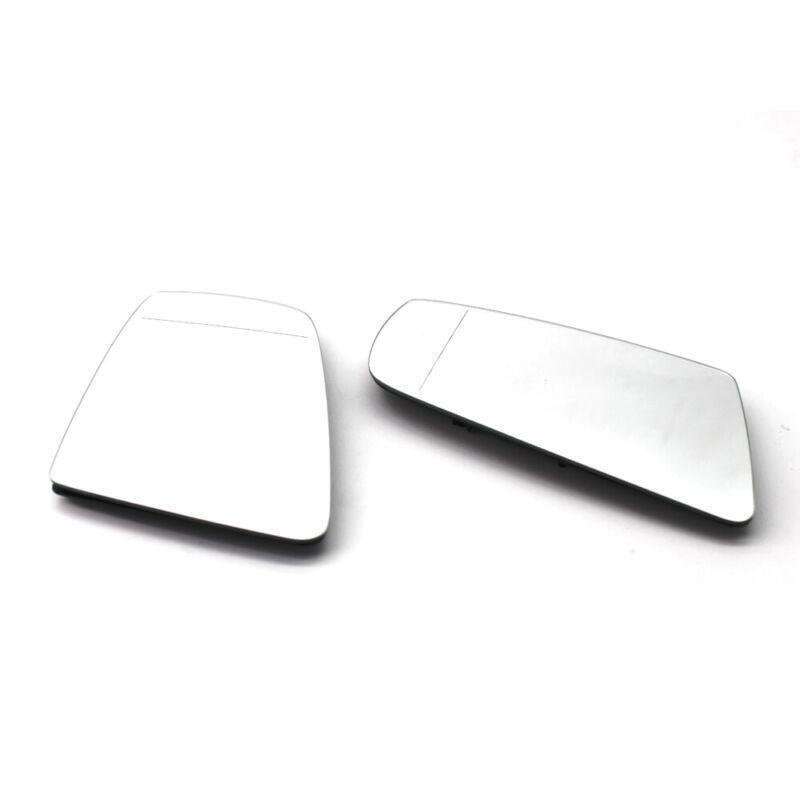 Pair of Review Mirror Glass Heated Anti Blind Spot 6 AC fit for BMW E60 E63 E64
