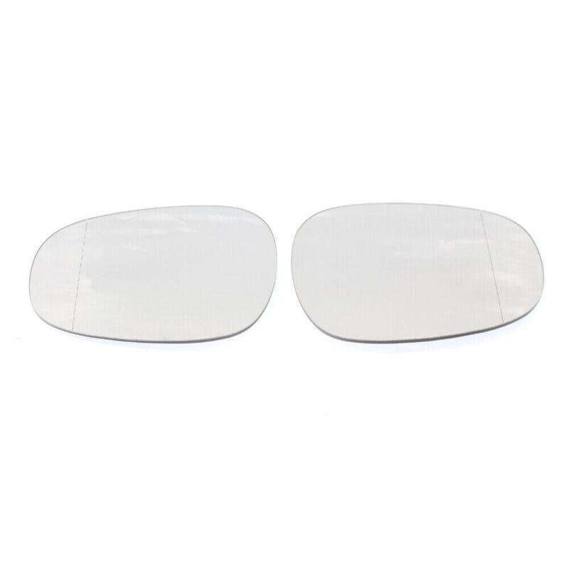 Pair fit for BMW E90 E92 E93 LCI Wing Mirror Glass White Heated Blind Spot