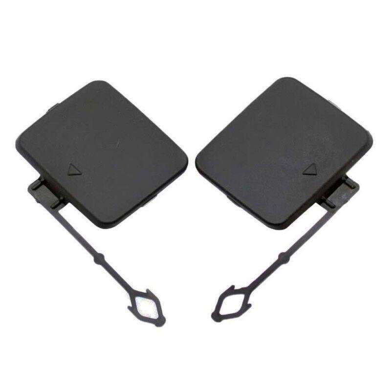 Fits For BMW E70 X5 2007-2010 1 Pair Rear Bumper Trailer Cover Tow Hook Cover