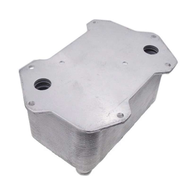 Aluminum Transmission Engine Oil Cooler 420117013E 420117022A Fit For VWAudi