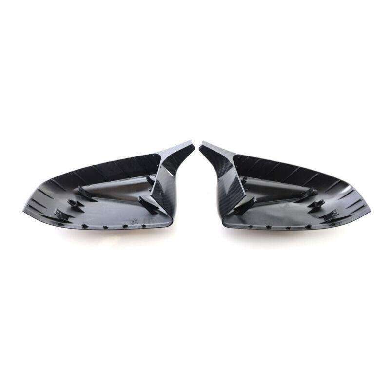 Fit For BMW X5 X6 E70 E71 07-13 Carbon Fiber Door Side Mirror Cover Cap LH&amp;RH