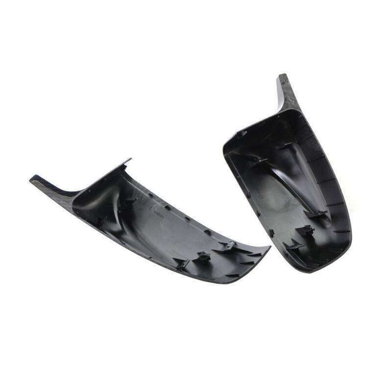 Fit For BMW X5 X6 E70 E71 07-13 Carbon Fiber Door Side Mirror Cover Cap LH&amp;RH
