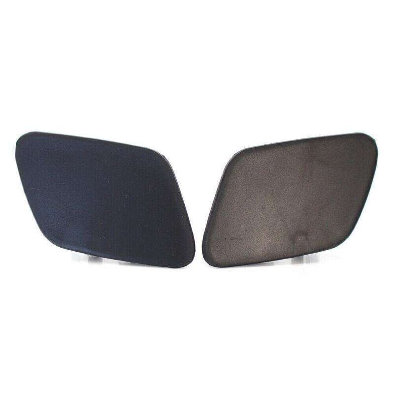 Pair For BMW X5 E70 07-09 Headlight Washer Jet Nozzle Cover Cap Left Right Side